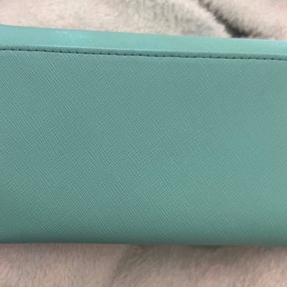 Kate Spade wallet in beautiful light turquoise blue. - Picture 3 of 4